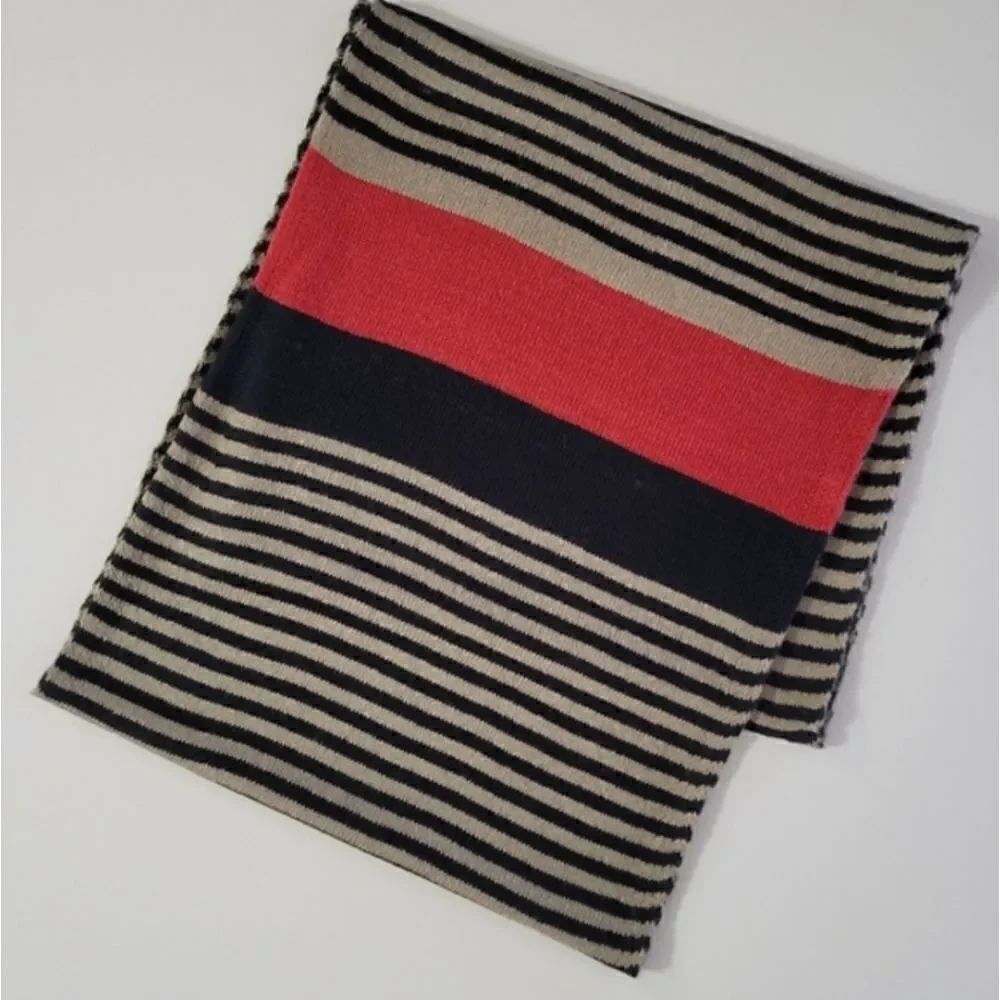 Liz Claiborne Stripe Acrylic Infinity Scarf